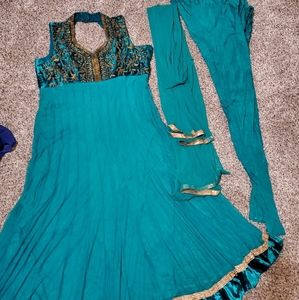 Womens anarkali dress